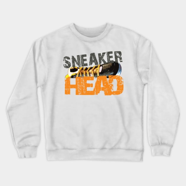 SNEAKERHEAD Crewneck Sweatshirt by Miruna Danciu